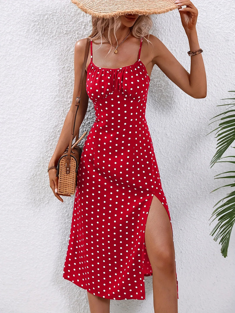 Vestido Floral Com Alça